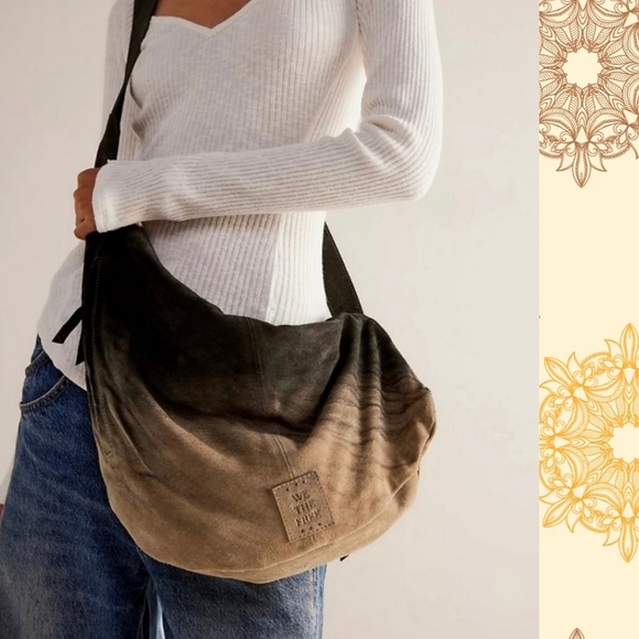 Free People Handbags - Free People We The Free Reiss Suede Sling Bag